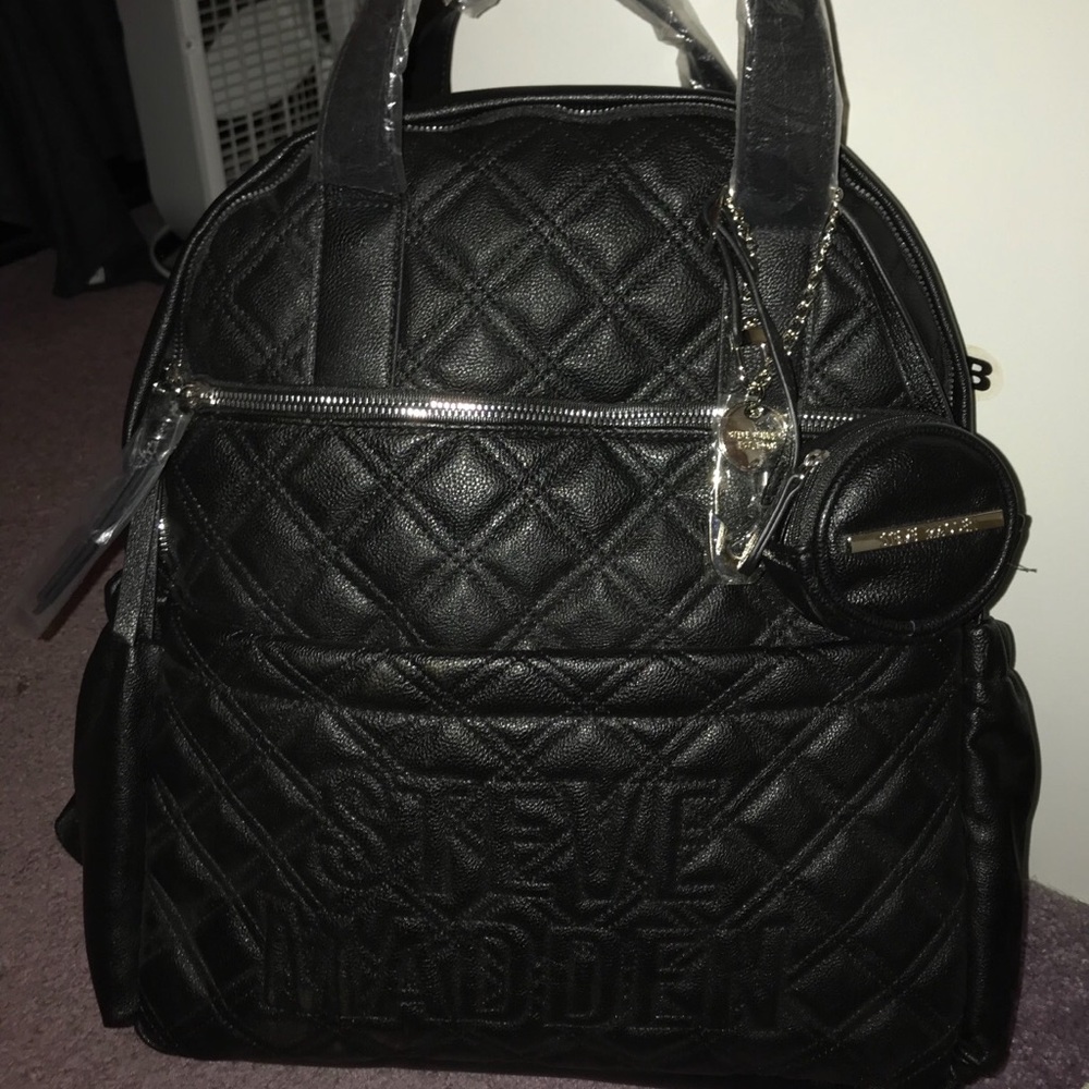 STEVE MADDEN Large Backpack W/ 2 Pouches $130 MSRP